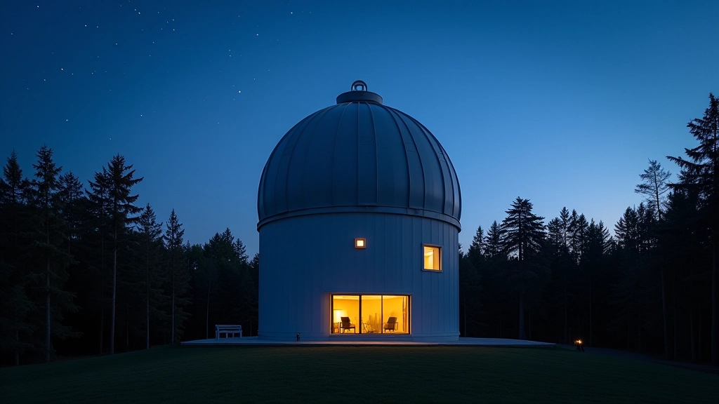Molėtų observatorija naktį
